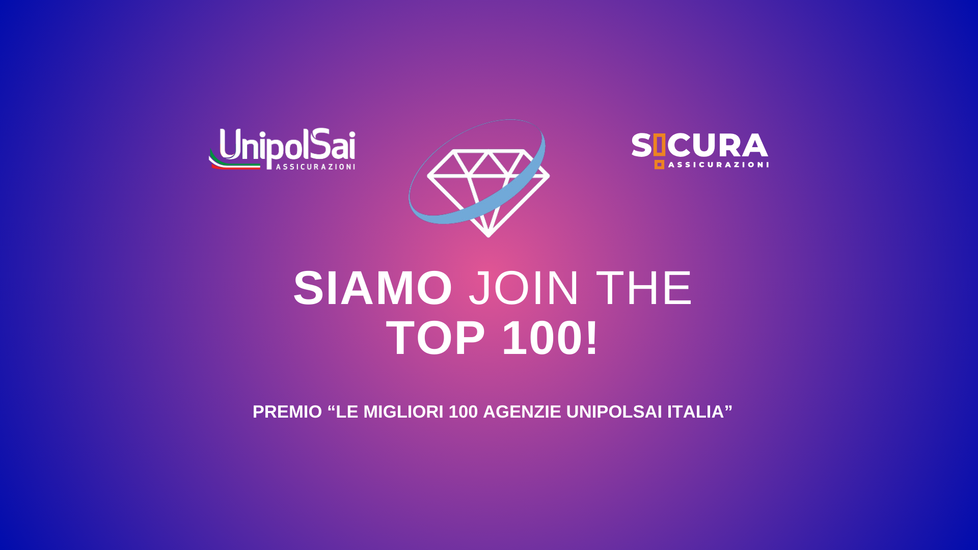 Join the Top 2022 - Sicura tra le 100 migliori Agenzie UnipolSai